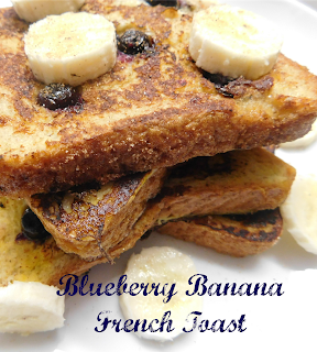 blueberry banana french toast