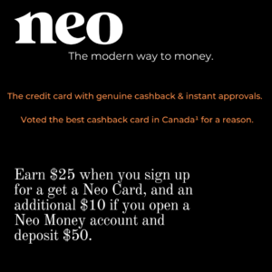 Neo financial card